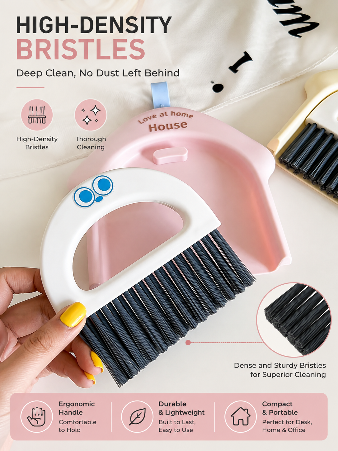 Cute Mini Brush Set (2pcs)