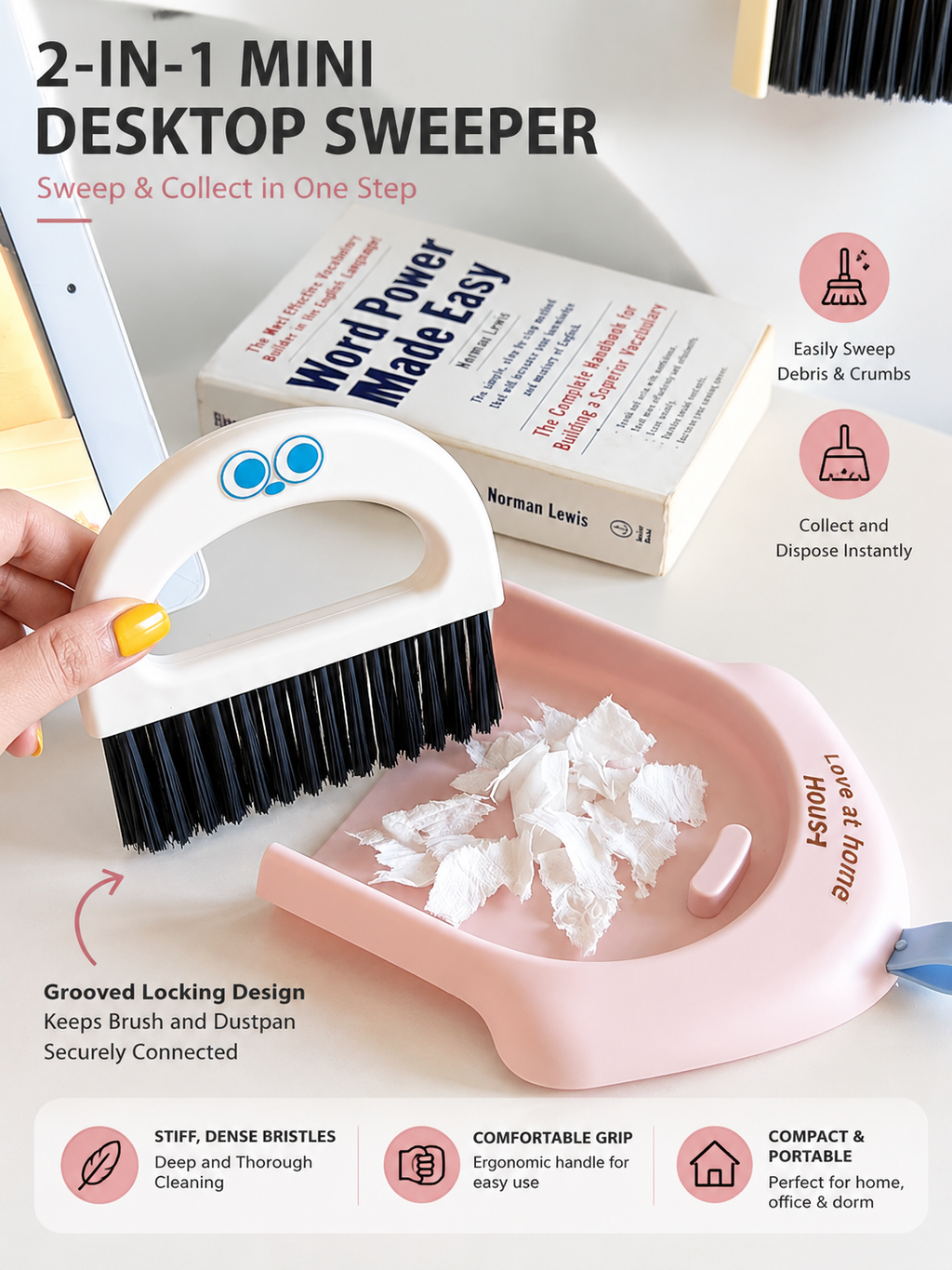 Cute Mini Brush Set (2pcs)