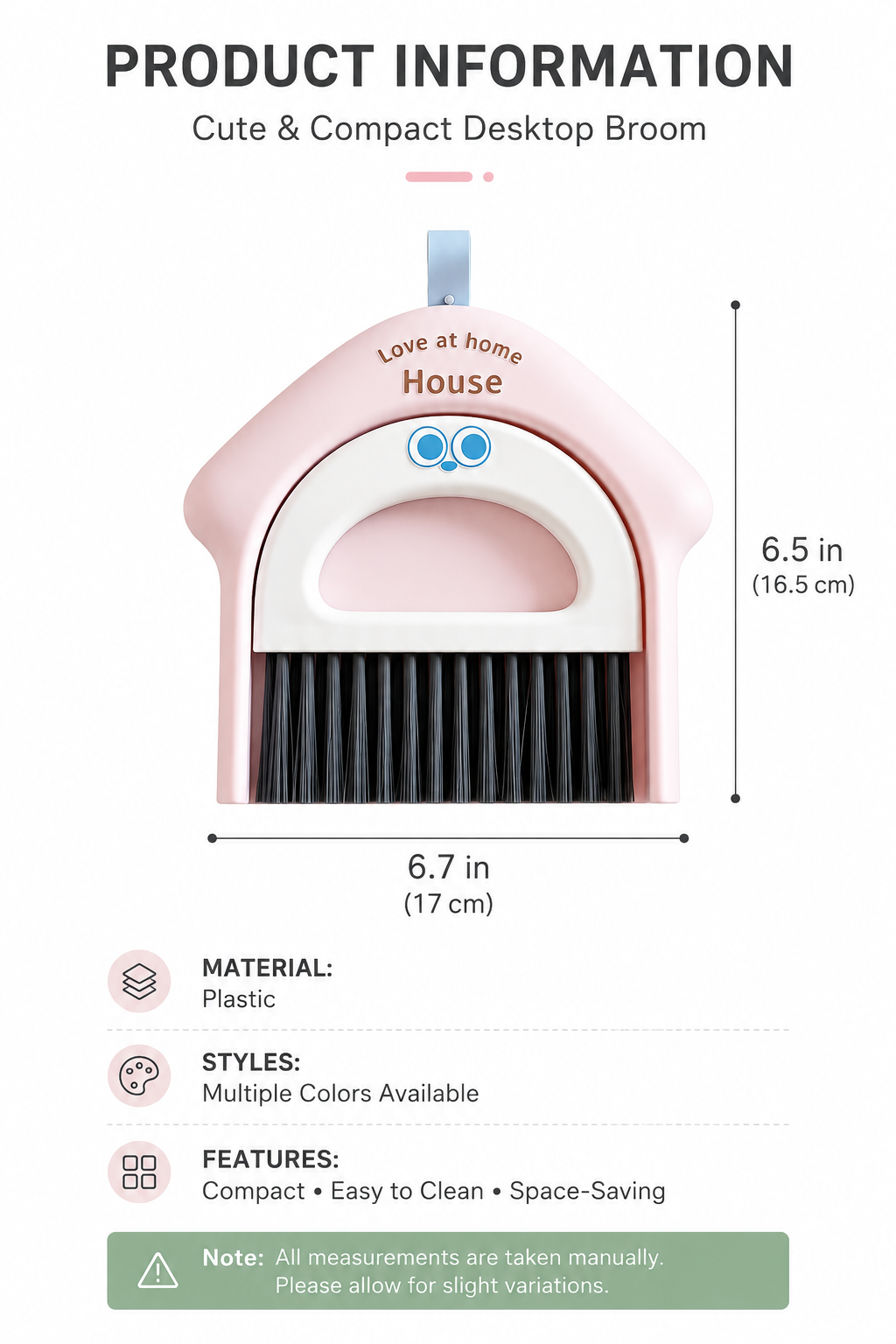 Cute Mini Brush Set (2pcs)